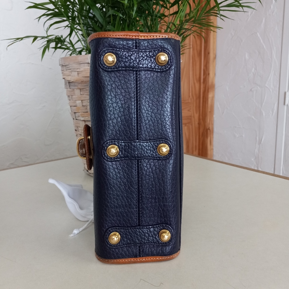 Dooney & Bourke Essex crossbody, Midnight Blue, 1993 - Picture 12 of 13
